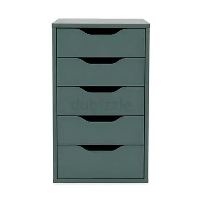 IKEA Alex Drawer Unit with 5 Drawers in Turquoise Grey