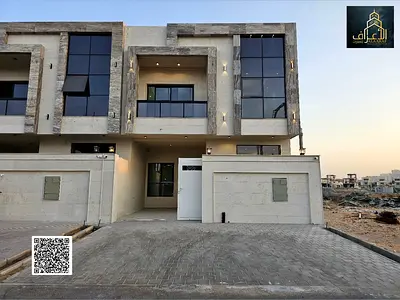 Townhouse villa for sale in Ajman five rooms including fees