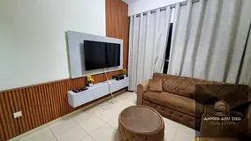 Fully Furnished - 1 BR - Hall - Closed Kitchen - Luxury Furnishings - Excellent Layout - 1 Bath - Ce