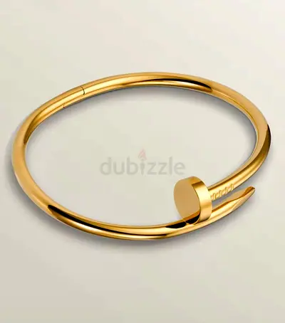Nail Bangle Bracelet - Nail Design Cuff (Cartier)