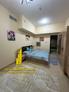 Largest furnished studio apartment with separate kitchen and balcony with open view available for mo