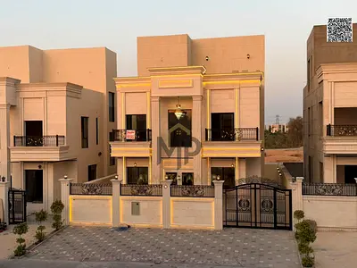 فيلا 5 غرف ماستر شاملة الرسوم بالحليو عجمان