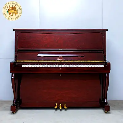 Atlas A 55 Mahogany Upright Piano Made in Japan