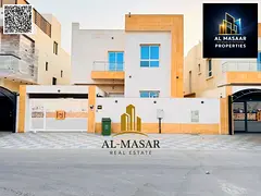 Villa for rent in the Al-Yasmeen area, close to all amenities; first-time occupancy, ready for immed