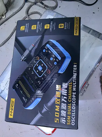 Portable 50MHz Dual Channel Handheld Oscilloscope Multimeter (Like New Boxed)