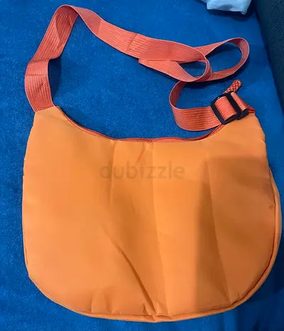 Orange Crossbody Sling Bag