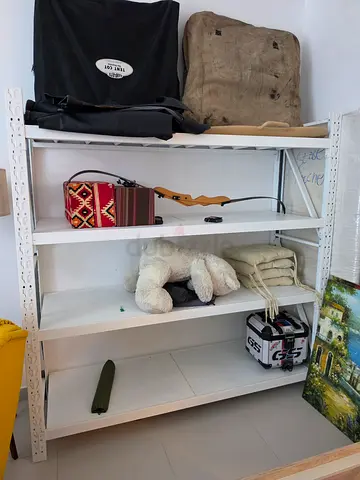 White Open Storage Shelf - 4 Tier , going for a cheap price