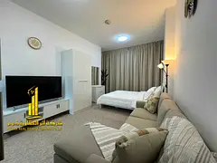 Luxury second occupied studio with separate kitchen and open view, fully furnished ✨ Ajman, Orient