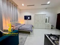 Furnished studio for monthly rent in Ajman, Al Nuaimiya 2 - near Al Sinara roundabout ✔️ Include
