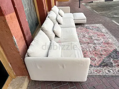 IKEA Soderhamn L Shape Sofa Beige