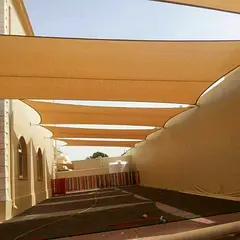 Blue Outdoor Shade Sail awning Sun shade