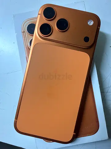 iPhone 17 pro max 256GB LL/A  Cosmic  Orange Phone With Accessories.ESIM to Double Physical Upgrade