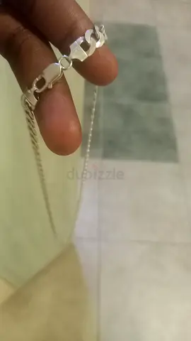 Silver Curb Link Chain Necklace