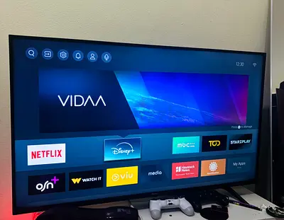 43 inch Smart LED TV with VIDAA OS - Good Working Condition