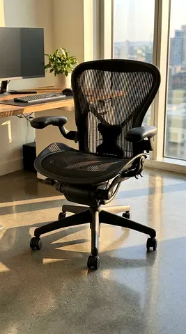 Herman Miller Aeron Size B used like new