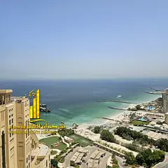 With a breathtaking sea view, a luxurious one-bedroom apartment, fully furnished with brand new, hig