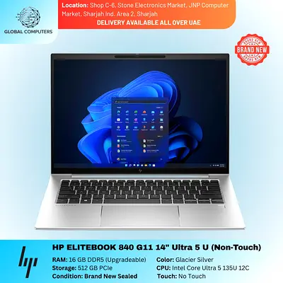 HP EliteBook 840 G11 14" Core Ultra 5 16GB 512GB Brand New Sealed