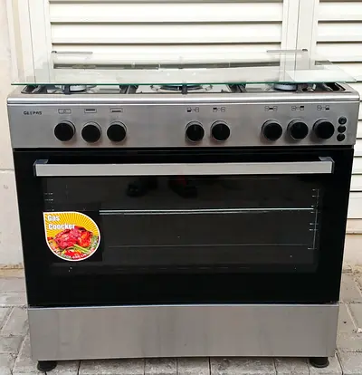 GEEPAS 90x60cm with 5burners-perfect working