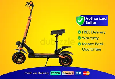 Kugoo D11 Plus Electric Scooter | Brand New |  Warranty | FREE  Delivery