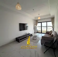 First occupancy, luxurious and elegant fully furnished one-bedroom apartment with a living room, gym