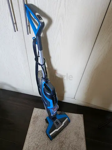 Lightweight Upright Stick Vacuum Cleaner - Blue, Good Condition