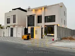 Luxury Villa for Sale in Al Alia, Ajman | Two Floors + Rooftop | 8 Master Bedrooms