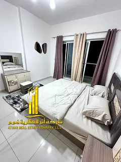 Luxury apartment for monthly rent - one bedroom and a hall with a balcony open view, fully furnished
