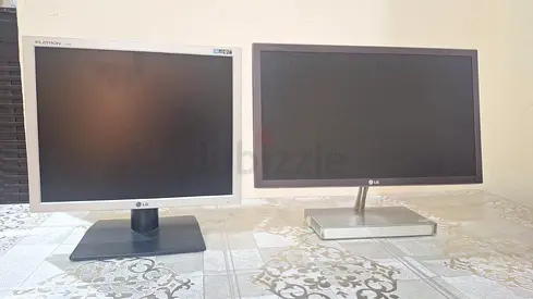 2 LG HDMI monitor for sale one is touch on & off & other is Manual in very Good Condition.