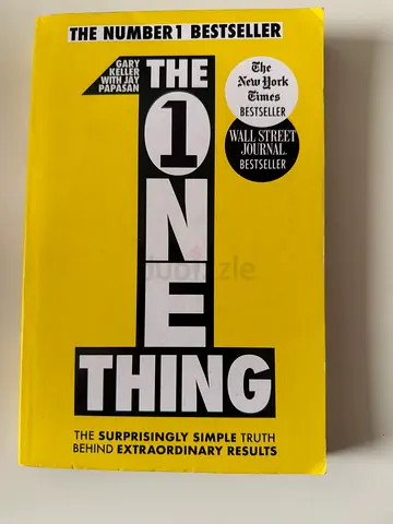 The One Thing by Gary Keller - Yellow Paperback
