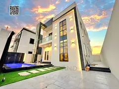 Modern villa for sale with swimming pool, registration fees included, directly from the owner, freeh