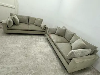 Almost like new condition west elm sofa set