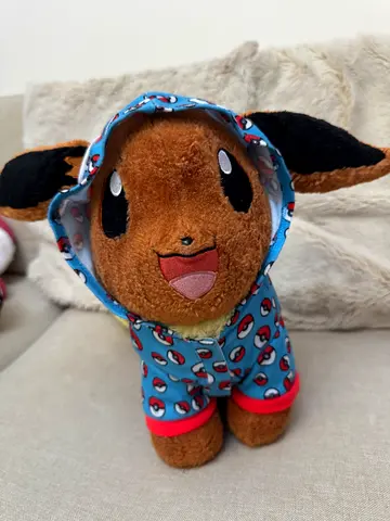Official Pokemon Eevee Build a Bear plush