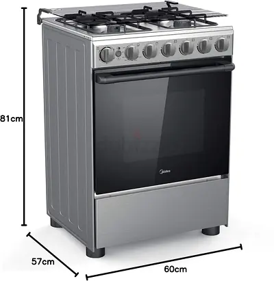 Midea 60x60cm Gas Cooker