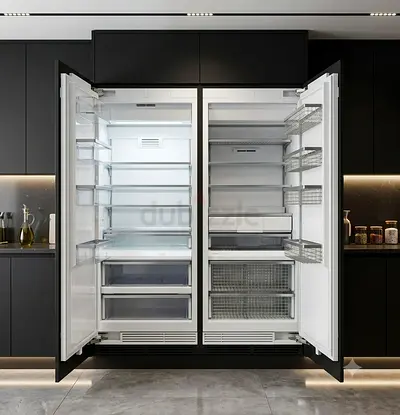 Miele latest model 75 fridge and 90cm freezer Built-in set fully-integrated model zstyws