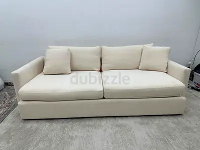 Perfect condition crate&barrel Three seater sofa