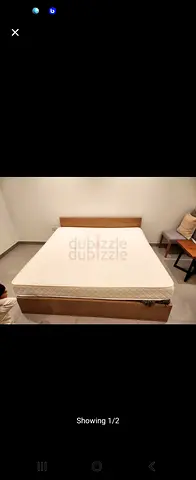 Ling wooden bed frame- Excellent condition.