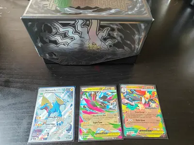 Pokémon TCG Mega Evolution Pitch Black 3 Holo EX/GX Cards