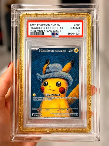 PSA 10 Pikachu x Van Gogh 2023 Pokémon SVP Gem Mint Graded Card