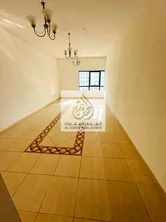 Two bedrooms and a living room / in Al Taawun area / free air conditioning (included by the owner) /
