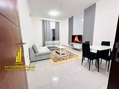 Luxury apartment, second occupancy, one bedroom and living room with an open balcony. Ajman, Al Hami