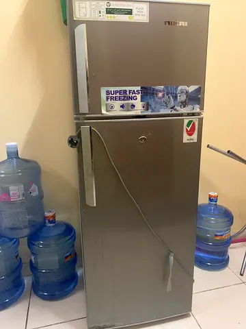 Used Nikai Double Door Refrigerator Working Condition