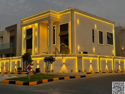 Luxury classic villa for sale in Ajman | Palace design | Ready to move in | Includes registration and ownership fees