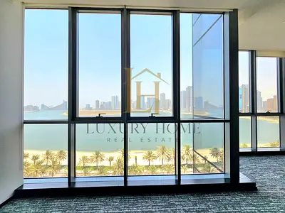 7,000 Sq. Ft. Fully Fitted Business Center on Al Khan Corniche | Chiller Free | Brand New Building
