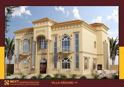 Luxury villa for sale in Al Sharfan | 5 master bedrooms | 7 bathrooms | 4 living areas | 3 kitchens