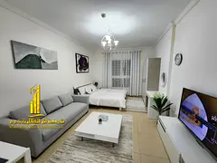 A golden opportunity! Luxurious, fully furnished studio apartment for monthly rent in Al Yasmin Towe