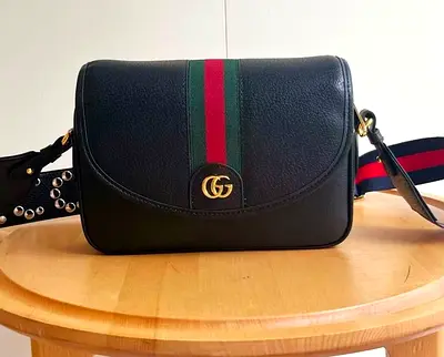 GUCCI  Ophidia medium messenger bag Black
