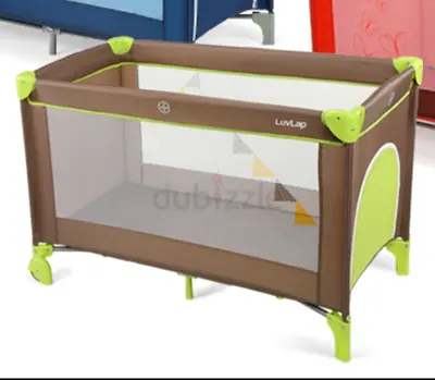 Baby foldable crib and tent