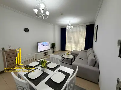 شقه فاخره ثاني ساكن غرفه وصاله مع بلكونه مفتوحه.عجمان ابراج الياسمين. للإيجار الشهري✨الإيجار يشمل الفواتير والإنترنت وموقف