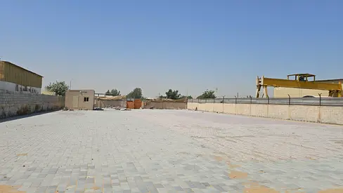 20000 Sqft Open Land 3 Phase Power Office Interlock Boundary Wall In Al Sajaa Sharjah