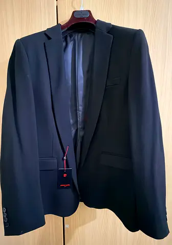 Black Formal Blazer and Pants - Brand New with Tags, Size 46